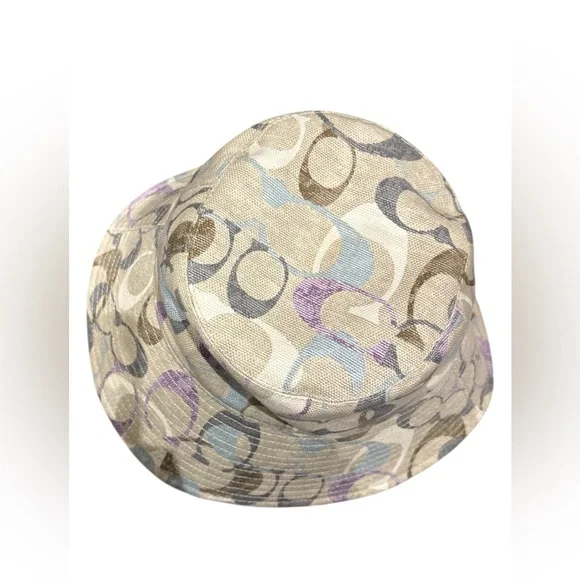Coach Patterned Bucket Hat - Picture 2 of 7